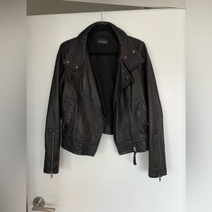 Mackage for Aritzia Black Leather Jacket